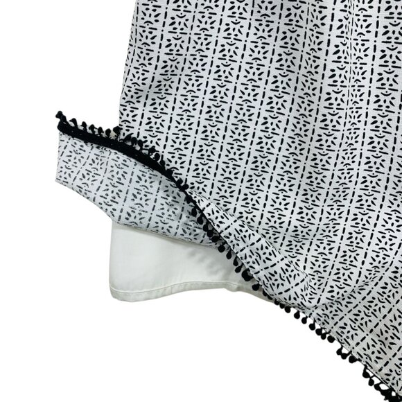 romper black and white sleeveless size medium DEX - Picture 14 of 16